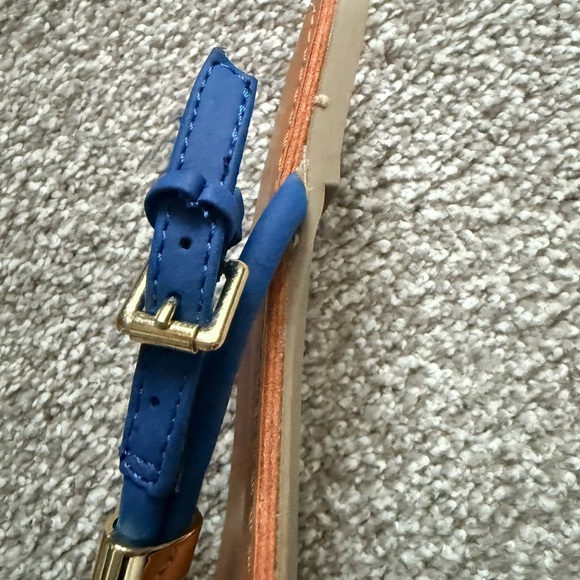 American Eagle Outfitters Blue and Brown Sandals - Picture 4 of 9